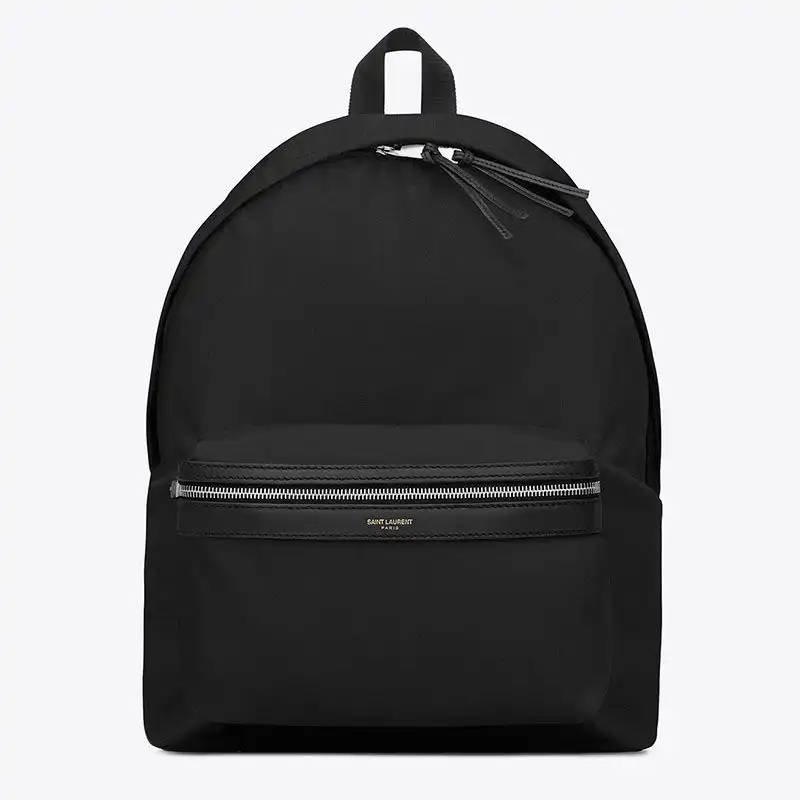 Cheap Saint Laurent City Backpack In Black 0129