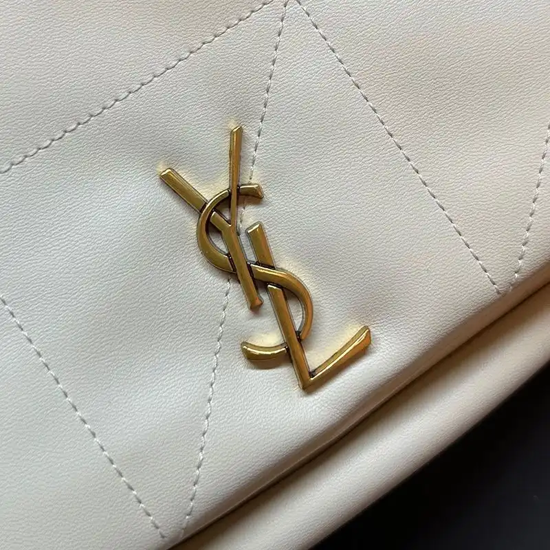 Cheap Saint Laurent Small Jamie 4.3 Bag In Lambskin White Gold 0130