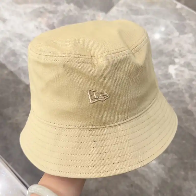 Cheap Saint Laurent x New Era Cassandre Bucket Hat In Canvas Yellow 0131