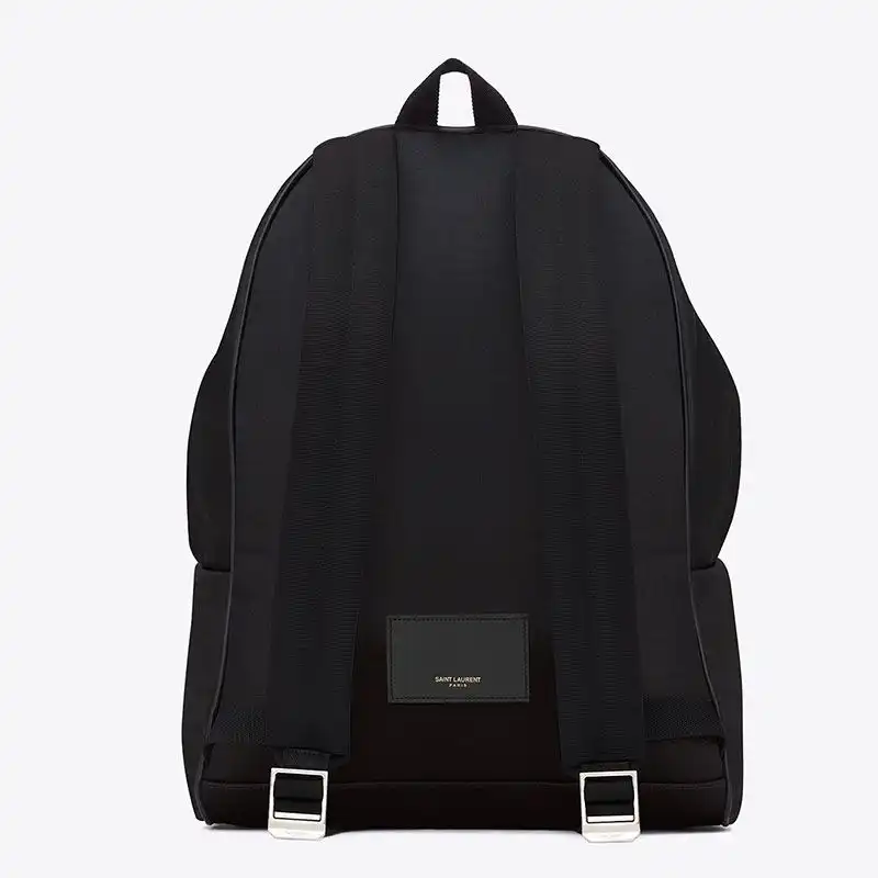 Cheap Saint Laurent City Backpack In Black 0129