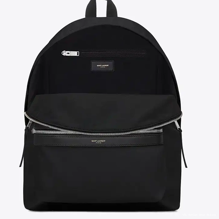 Cheap City Black In Backpack Laurent Saint 0218