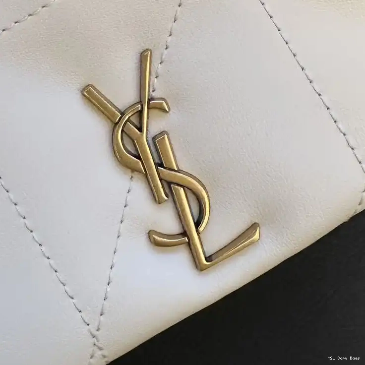 Cheap Gold Saint In White 4.3 Lambskin Bag Mini Laurent Jamie 0210